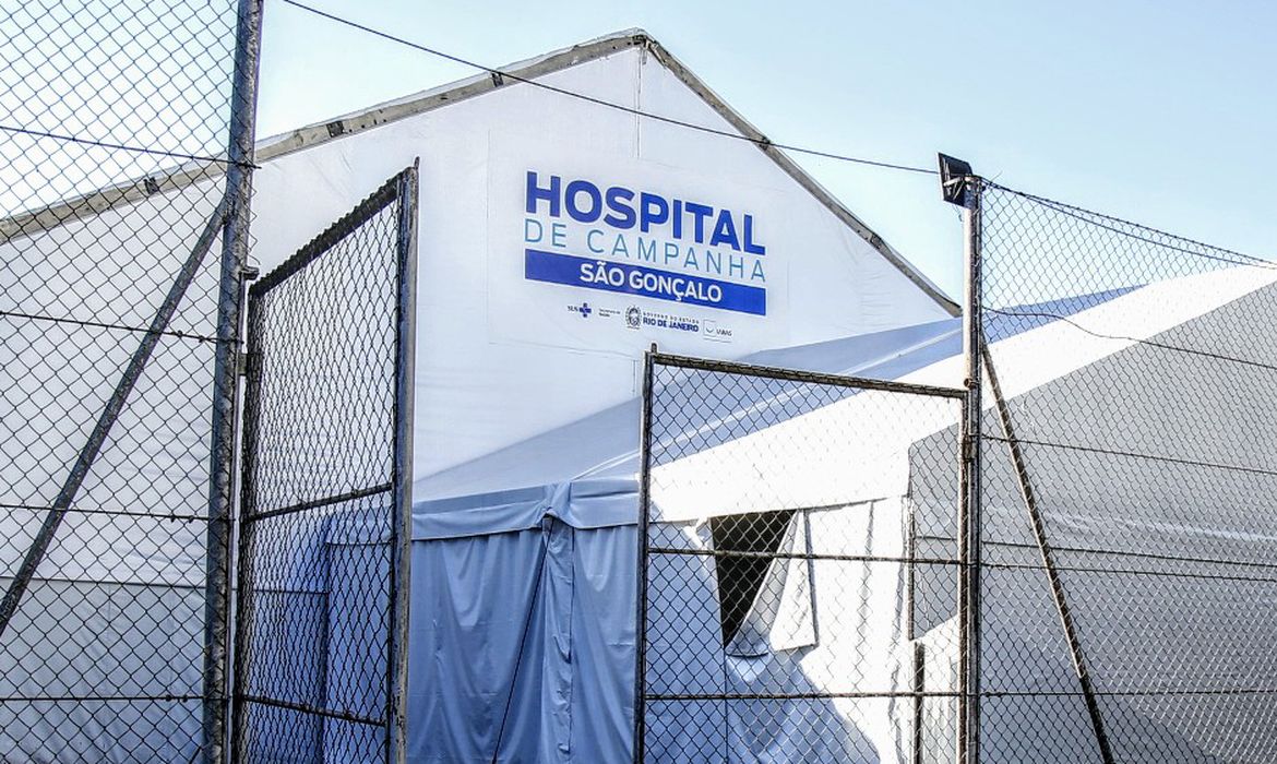 Hospital de Campanha de São Gonçalo é inaugurado
