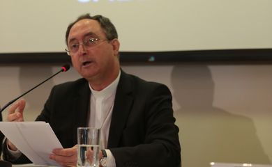 Brasília - Cardeal Sérgio da Rocha durante abertura oficial da Campanha da Fraternidade 2017, na CNBB (José Cruz/Agência Brasil) 