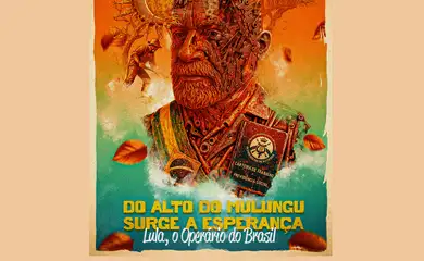 Brasília (DF), 02/08/2025 - Logo da matéria da Acadêmicos de Niterói com enredo do Lula.
Arte Acadêmicos de Niterói/Divulgação