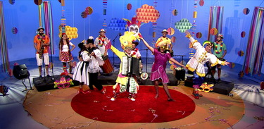 Jujuba & Ana Nogueira fazem o carnaval da criançada na TV Brasil