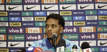 Rodrygo, atacante do Real Madrid e da Seleção Brasileira