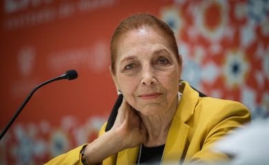 Guadalajara, 29/11/2016 - Escritora Marina Colasanti participa da 30a Feira Internacional do Livro de Guadalajara. Foto: Natalia Fregoso/Feria Internacional del Libro de Guadalajara