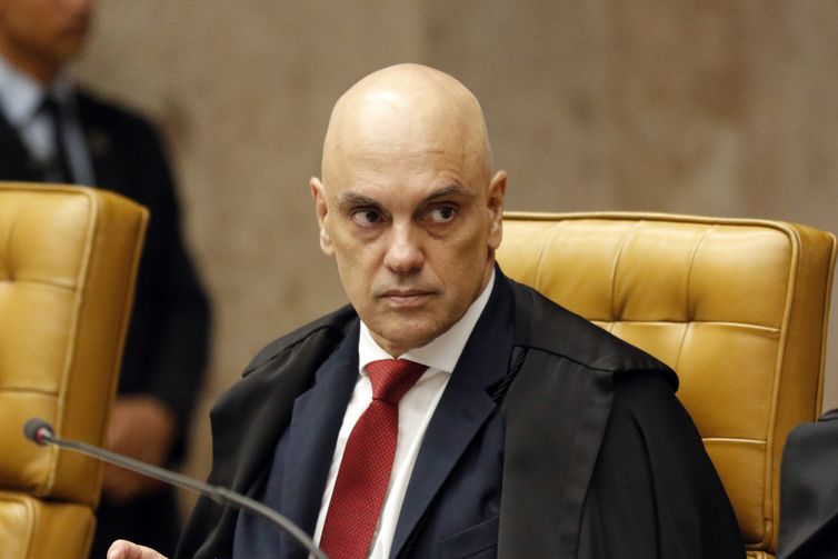 Brasília (DF), 05/12/2024 - O ministro Alexandre de Moraes durante sessão do STF. Foto: Bruno Peres/Agência Brasil