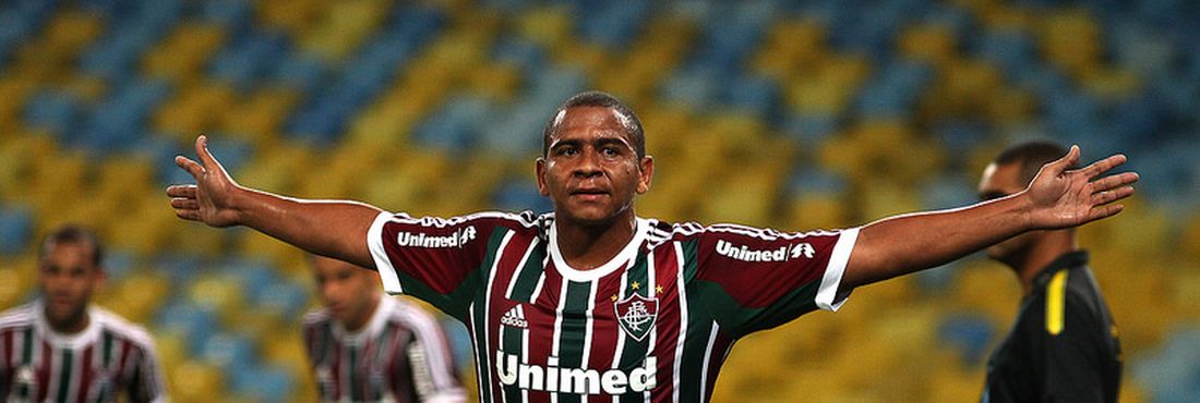 Atacante Walter, do Fluminense, fez dois gols na goleada do tricolor em cima do Boavista