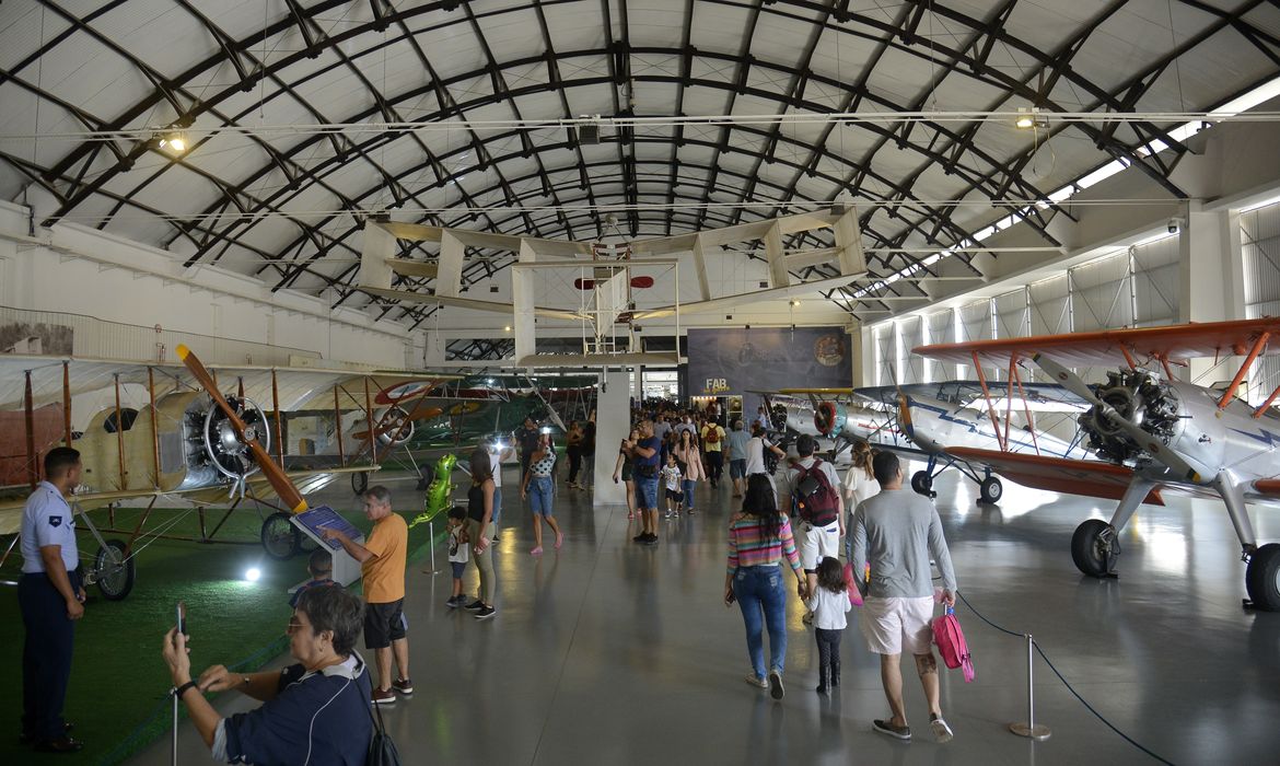 Museu Aeroespacial  faz programação especial em comemoração ao Bicentenário da Independência do Brasil e ao Mês da Asa, no Campo dos Afonsos, no Rio de Janeiro (RJ) 