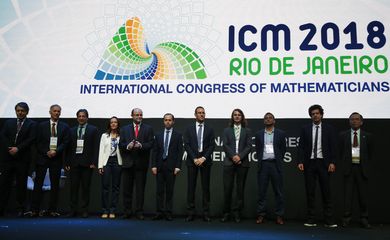 Cerimônia de abertura do Congresso Internacional de Matemáticos 2018 (ICM) e entrega da Medalha Fields, a mais importante premiação da matemática mundial, conhecida como “Nobel da Matemática” e entregue aos destaques da área com menos de 40 anos
