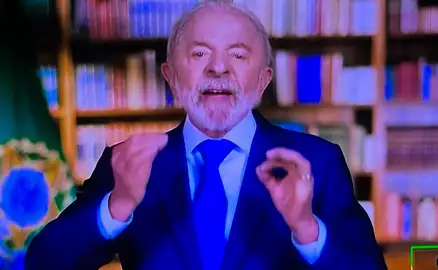 Brasília (DF), 17/07 /2025  - Presidente Luiz Inácio Lula da Silva durante pronunciamento a Nação. Foto: Lula Marques/Agência Brasil/ Reprodução TV