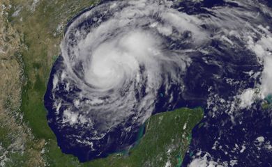 Nasa alerta população sobre passagem do Furacão Harley no Texas - Foto/Divulgação Nasa