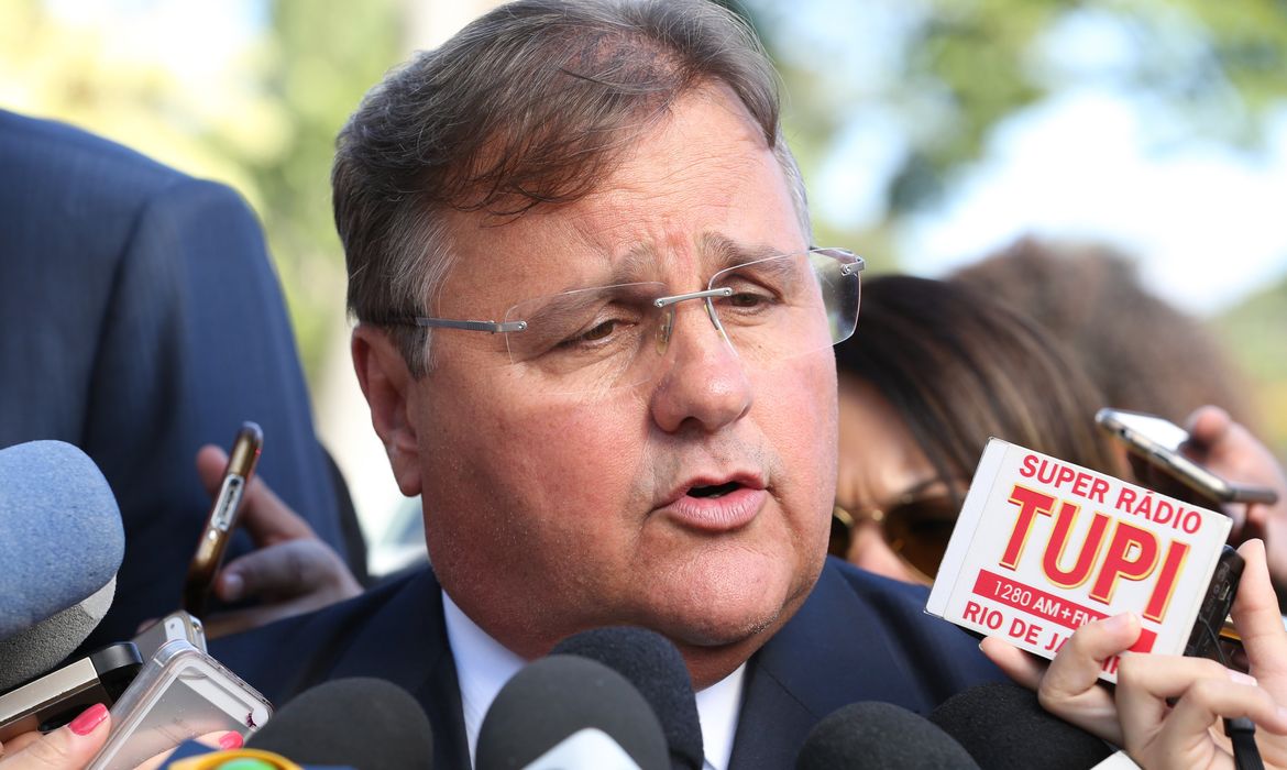 Brasília - Entrevista do ministro da Secretaria de Governo, Geddel Vieira Lima, após reunião de Michel Temer com líderes da base aliada  (Valter Campanato/Agência Brasil)
