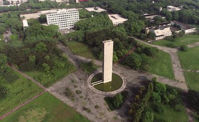 Vista aérea da Cidade Universitária “Armando de Salles Oliveira” - USP