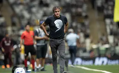 Cuca, Atlético-MG, técnico, durante jogo  ATLÉTICO X FLUMINENSE, em  11.05.2025 CAMPEONATO BRASILEIRO - rodada 8