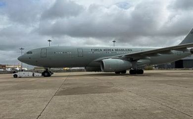 05/10/2024 Brasília-DF   Aeronave KC-30 da Força Aérea Brasileira (FAB). Foto: FAB/Divulgação