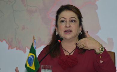 A ministra Kátia Abreu, e representantes dos ministérios da Agricultura dos países do Mercosul e da Aliança do Pacífico, discutem harmonização de normas sanitárias e fitossanitárias (Antonio Cruz/Agência Brasil)