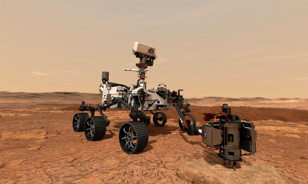 veículo exploratório Rover Perseverance