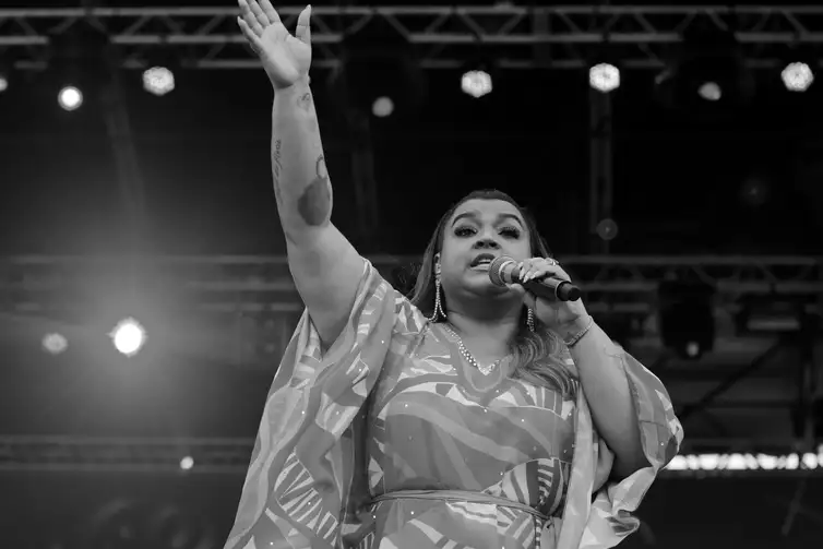 Rio de Janeiro (RJ), 12/01/2020 - A cantora Preta Gil, se apresenta na festa de abertura dos 50 dias do Carnaval Rio 2020, na praia de Copacabana. Foto: Tânia Rêgo/Agência Brasil