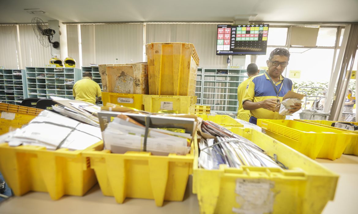 Brasília (DF) 24/01/2022 – Unidade de distribuição dos Correios em Brasília.
Foto: Joédson Alves/Agência Brasil
