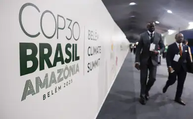 Belém (PA), 07/11/2025 - Pavilhões da COP30.
Foto: Tânia Rêgo/Agência Brasil