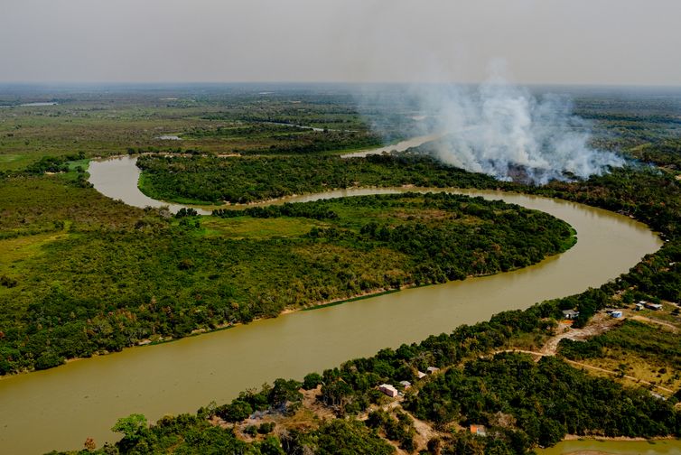 Operação Pantanal 2, incêndio Foto: Mayke Toscano/Secom-MT