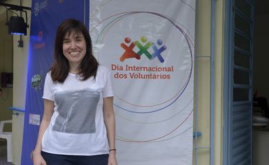  Cristiana Gomes é uma das participantes do VolunFest que espera se tornar mais uma voluntária em São Paulo