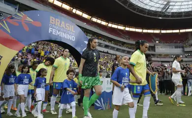 Brasília (DF), 16/09/2026 - CBF anuncia amistosos da seleção feminina em palcos da Copa do Mundo.
Foto:  Lívia Villas Boas / CBF