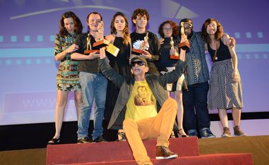 Big Jato, de Cláudio Assis, recebeu o prêmio de melhor Filme, na cerimônia de premiação do 48º Festival de Brasília do Cinema Brasileiro (Fabio Rodrigues Pozzebom/Agência Brasil)