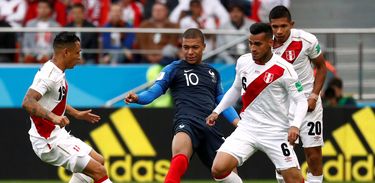 França e Peru jogam pela 2º rodada da Copa do Mundo