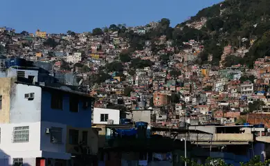 Rio de Janeiro - Comunidade da Rocinha, após confrontos entre grupos de traficantes rivais pelo controle de pontos de venda de drogas (Fernando Frazão/Agência Brasil)