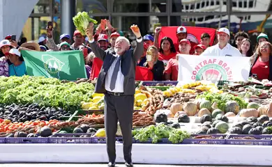 Brasília (DF), 03/07/2024 - Presidente Luiz Inácio Lula da Silva durante cerimônia de lançamento do Plano Safra da Agricultura Familiar 2024/2025. Foto: Antônio Cruz/Agência Brasil