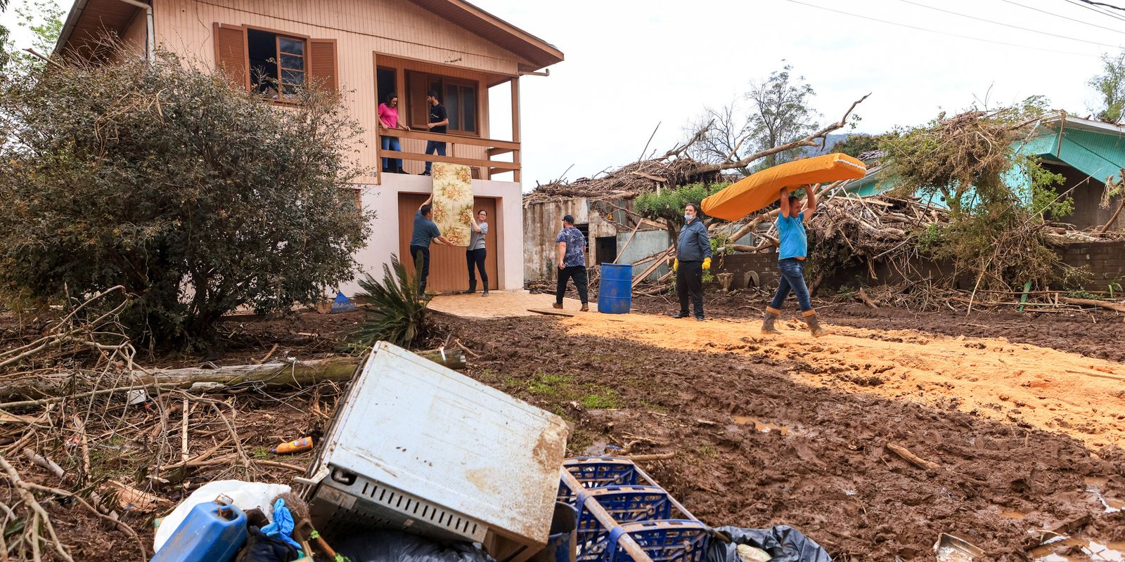 Brasil lidera deslocamentos por desastres naturais na América do Sul