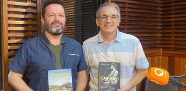 Jansem Campos e Carlos Eduardo Drummond na Rádio MEC 