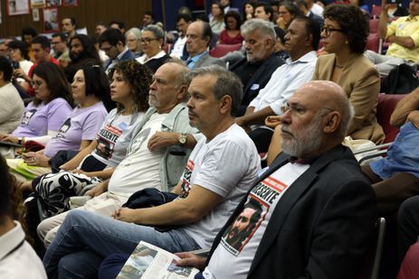 Antônio Cruz/Agência Brasil Brasília (DF), 30.08.2024 - Cerimônia de reinstalação da Comissão Especial sobre Mortos e Desaparecidos Políticos (CEMDP). Foto: Antônio Cruz/Agência Brasil