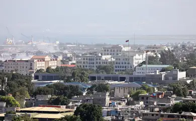 Proximidades do Palácio Presidencial, no Haiti