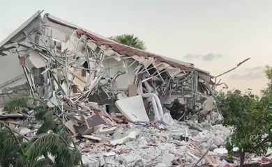Damage at site where Israel's military says it killed Hamas militants