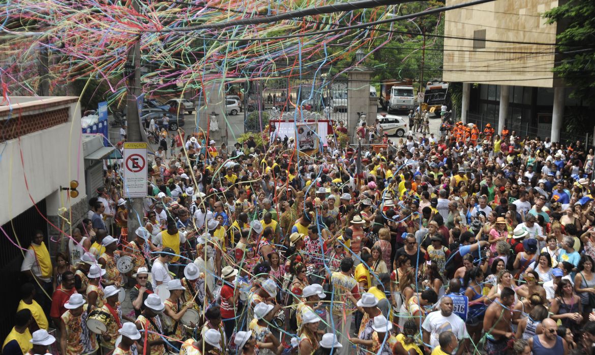 Rio de Janeiro -  Desfile do bloco 