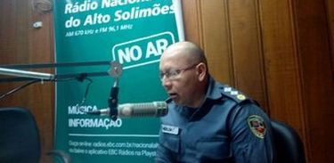 Comandante da Polícia Militar em Tabatinga, Major Herlon Gomes
