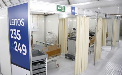 O Hospital de campanha Lagoa-Barra
