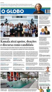 Capa do Jornal O Globo Edição 2024-07-23