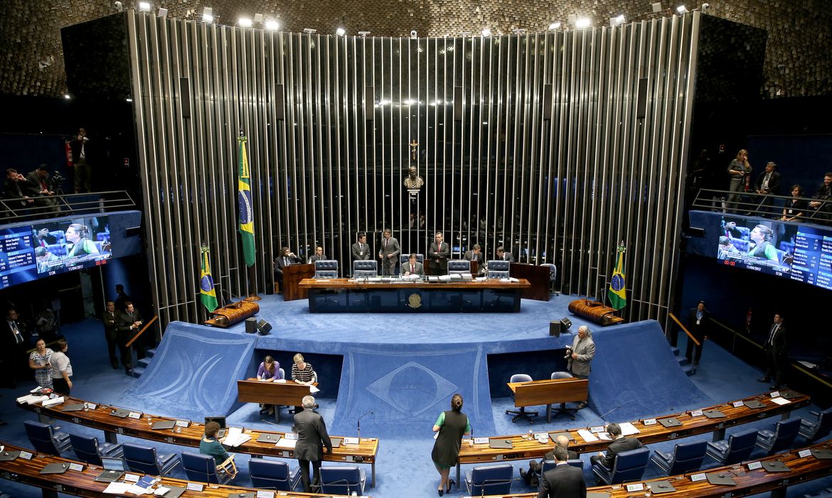 Brasília - Senado aprova projeto de lei que cria o Documento de Identificação Nacional, que reunirá dados biométricos e civis, como Registro Geral, Carteira Nacional de Habilitação, CPF e título de eleitor (Wilson Dias/Agência Brasil)