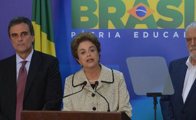 Pronunciamento da presidenta Dilma (Valter Campanato/Agência Brasil)