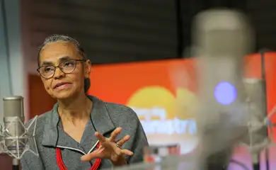 Brasília (DF) 28/11/2025 - A Ministra de Estado do Meio Ambiente e Mudança do Clima, Marina Silva, participa do programa Bom Dia, Ministra.  Foto: Fabio Rodrigues-Pozzebom/ Agência Brasil