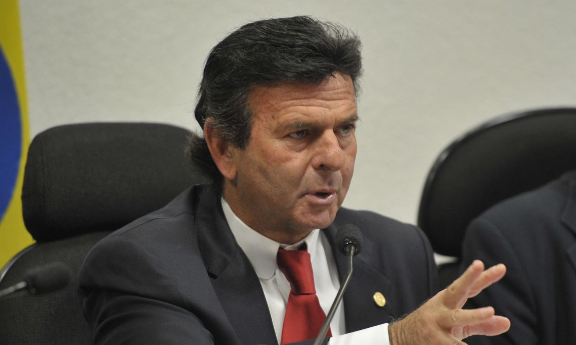 O ministro Luiz Fux, do STF, participa de audiência pública da comissão que propõe mudanças no código de processo civil  (Antonio Cruz/Agência Brasil)