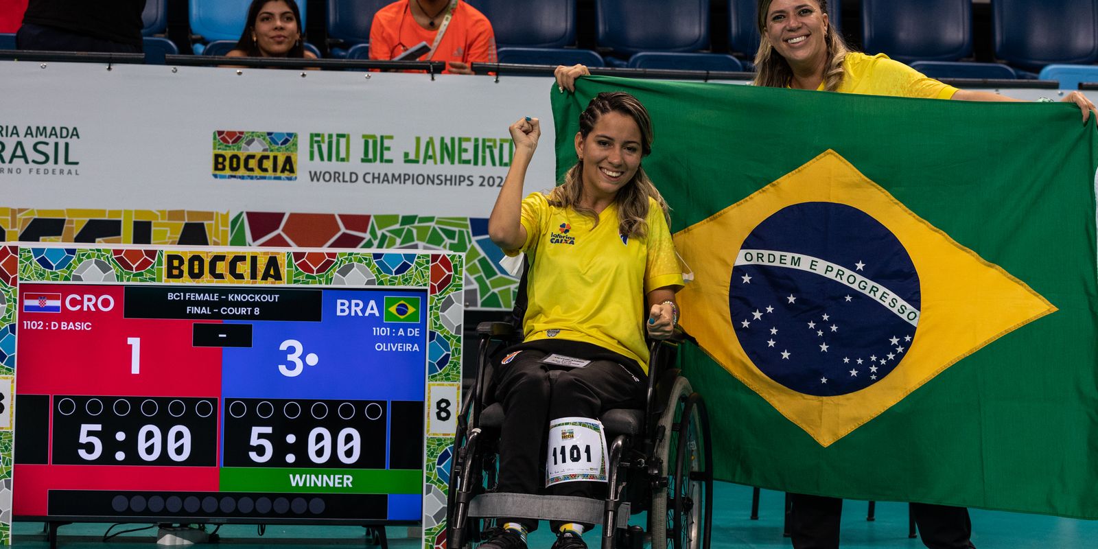 Paralympic boccia worlds in Rio come to an end