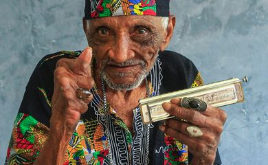 Brasília (DF) 22/12/2024 - Mestre Laurentino morre ao 98 anos em Belém
Músico paraense ficou conhecido como o roqueiro mais antigo do Brasil
Foto: mestrelaurentino/Instagram