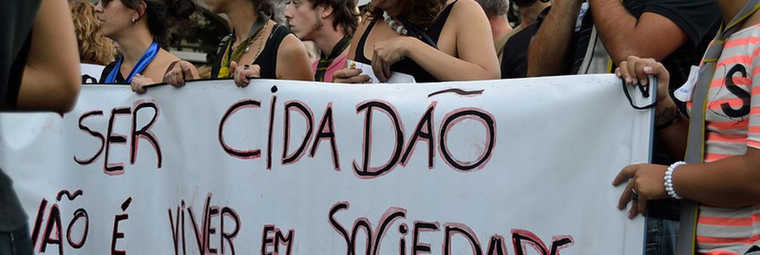 Manifestação contra a Troika, em Portugal.