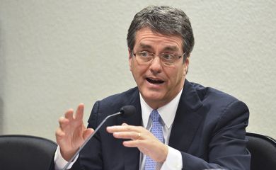Brasília - O diretor-geral da OMC, Roberto Azevedo explica os avanços obtidos durante a Conferência Ministerial da OMC, e as perspectivas futuras de normatização do comércio multilateral (José Cruz/Agência Brasil)