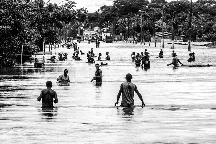Trizidela do Vale (MA) - O município de Trizidela do Vale tem quase 90% da populaçao atingida pelas as enchentes Foto: Antônio Cruz/ABr