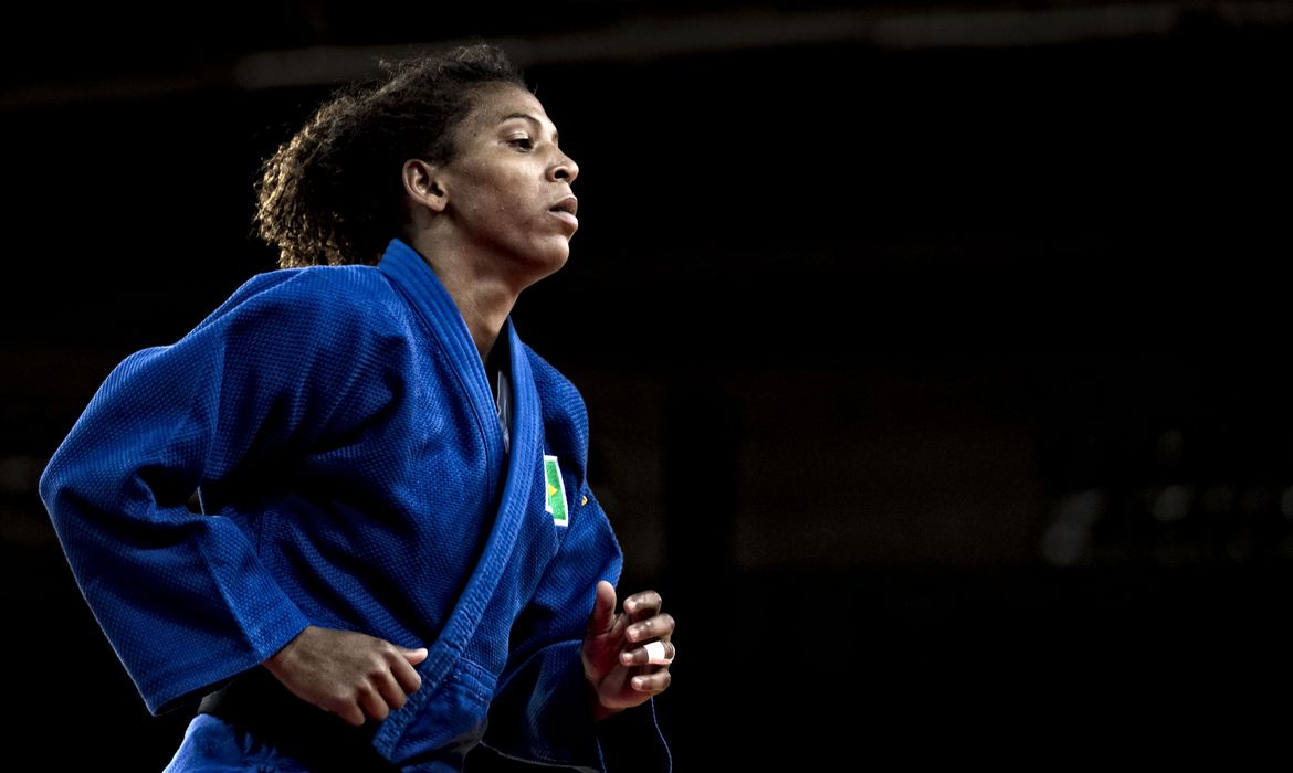 judoca Rafaela Silva durante Jogos Olímpicos, Rio 2016