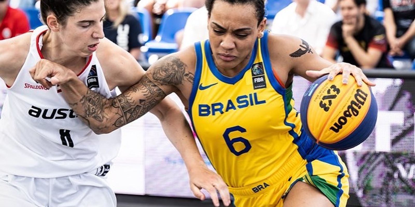 Seleção feminina de basquetebol de 3x3 na fase final da Europe Cup