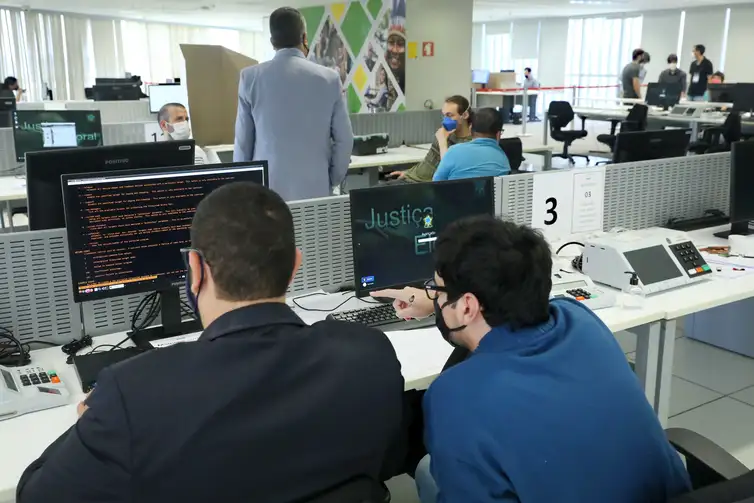 Abdias Pinheiro/SECOM/TSE Teste Público de Segurança da Urna Eletrônica - TSE