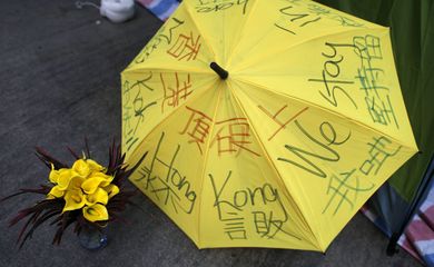 Hong Kong, protesto, pró-democracia